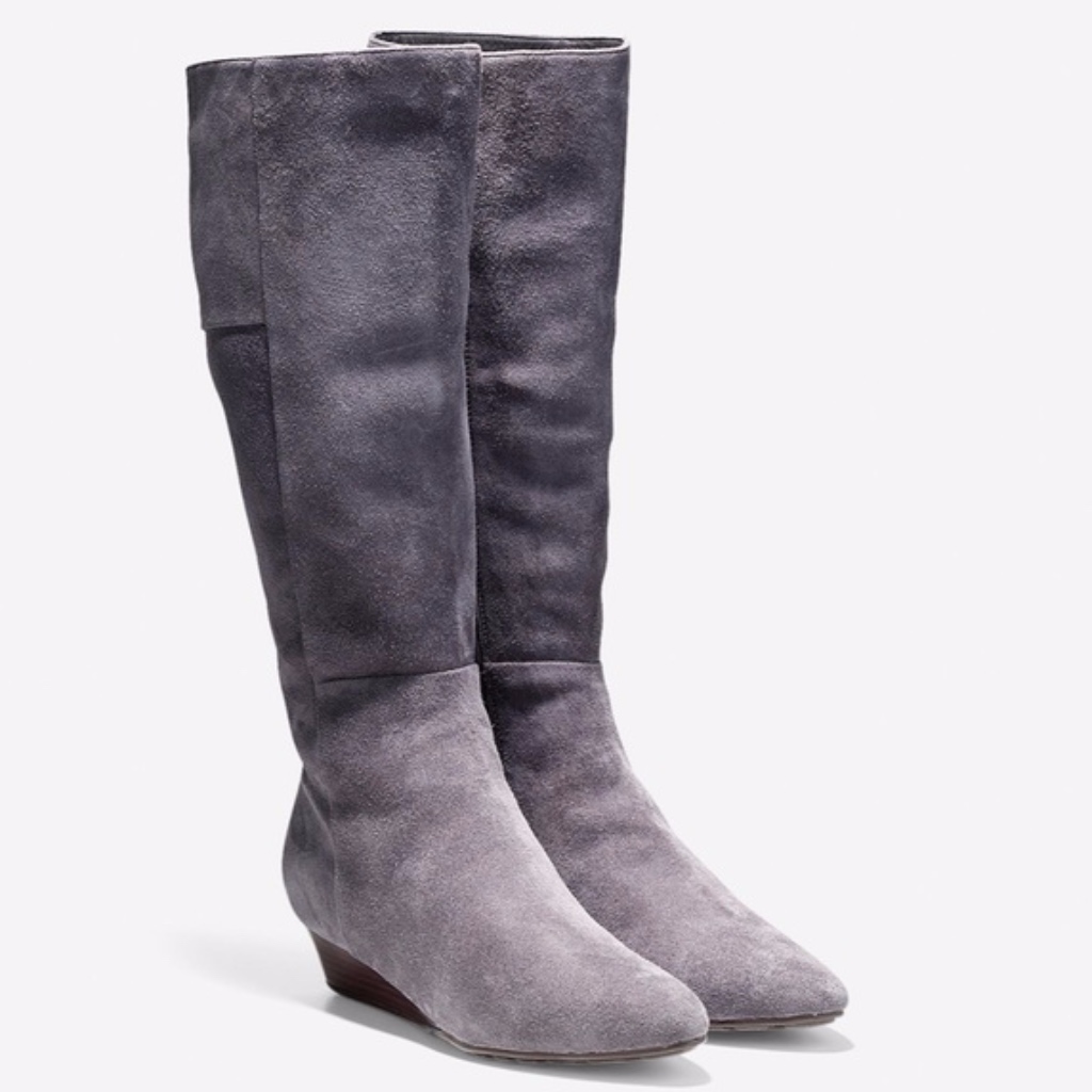 Nwt Cole Haan Tali Luxe Boot Extended Calf Size 6c